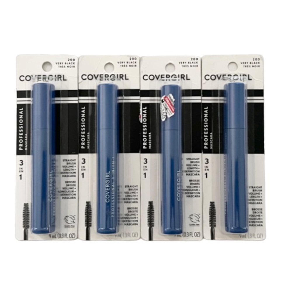 NIB Covergirl Professional Mascara Lot of 4 Bundle